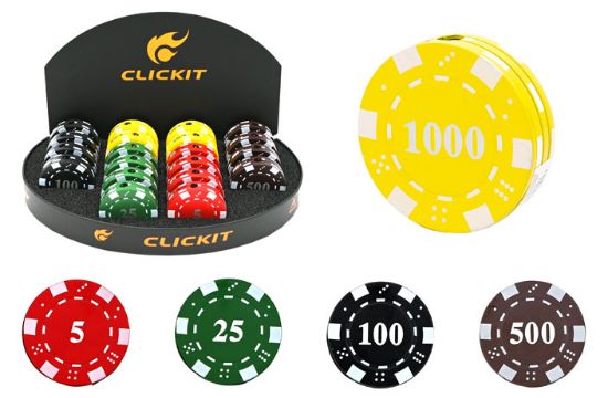 Picture of Clickit Poker Chip Lighter 20CT