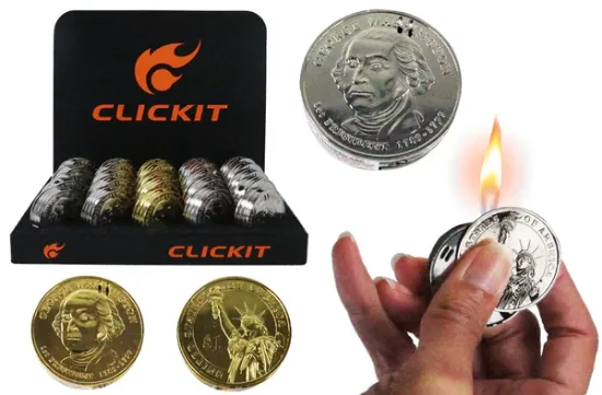 Picture of Cllckit Dollar Coin Lighter 25CT