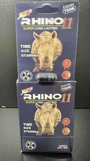 Picture of Rhino 11 750K Time Size Stamina Single Pill 24CT