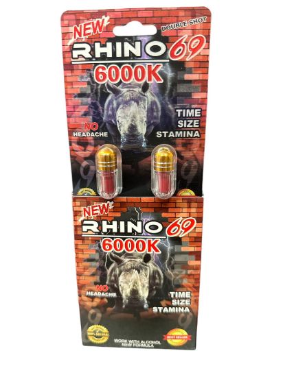 Picture of Rhino 69 6000K Double Pills 24CT