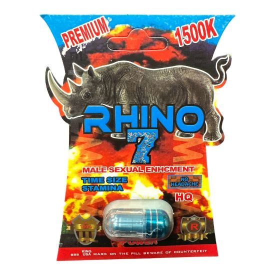 Picture of Rhino 7 1500K Premium Single Pill 24CT