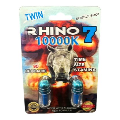 Picture of Rhino 7 10000K Double Pills 24CT