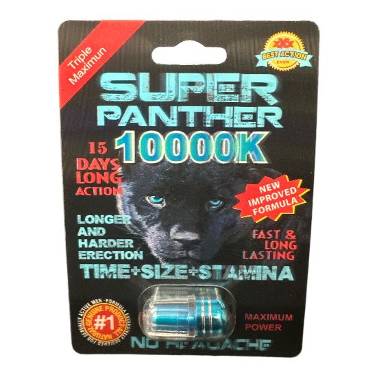 Picture of Super Panther 10000K Signle Pill 24CT