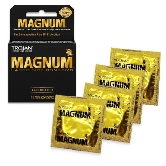 Picture of Magnum Large Size Condoms 6CT