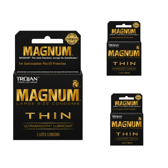 Picture of Magnum Thin Large Size Condoms 6CT