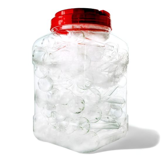 Picture of Oil Burner Clear Thick 3" Jar 100CT