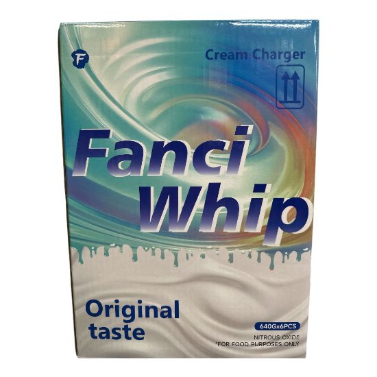 Picture of Fanci Whip Cream Charger 640G Original Taste 6CT