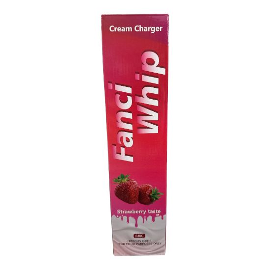 Picture of Fanci Whip Cream Charger 640G Strawberry Taste 6CT