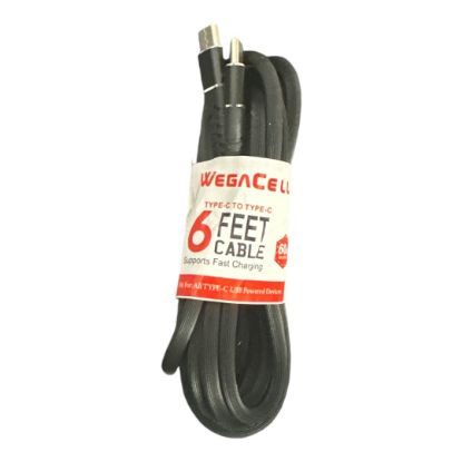 Picture of Wegacell 6 Feet Type C to Type C Cable