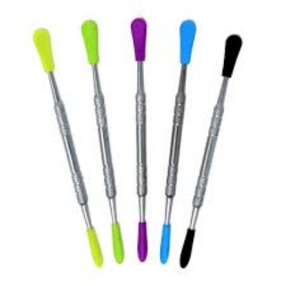 Picture of Dabber NON-Stick Silicon Tip Dab Tool 50CT Silver