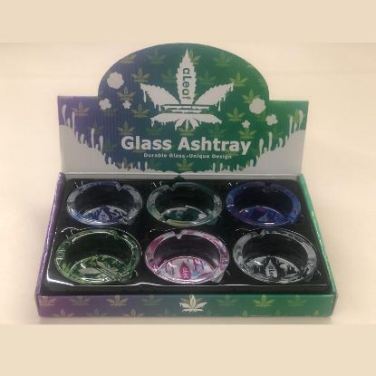 Picture of aleaf Glass Ashtray Design 6CT