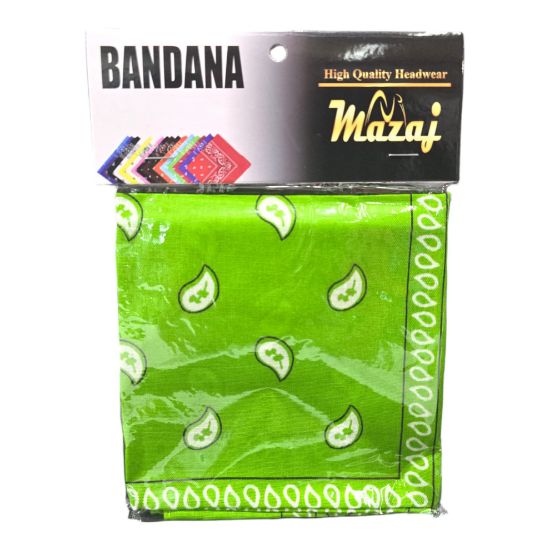 Picture of Bandana Lime Green 12CT