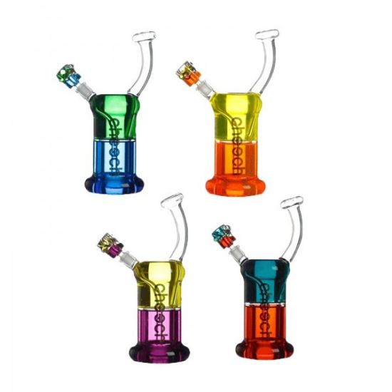 Picture of Cheech Glass 12" Double Glycerin Bubbler With Dap Pad