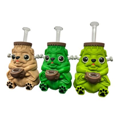 Picture of Zombie Puppy 6.3" Silicone Water Pipe