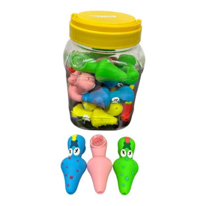 Picture of Enchanting Mushroom 3" Silicone Hand Pipe Jar 20CT