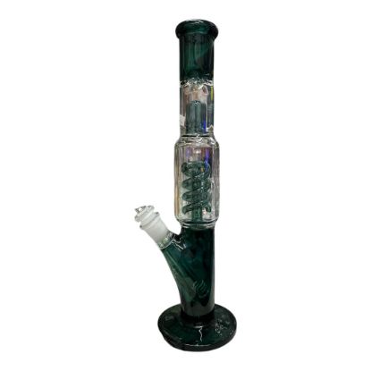 Picture of 14" Glass Bong Water Pipe Percolator Bong Bubble With Bowl